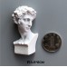 Gypsum half face ins wind retro celebrity head portrait European classical statue resin magnetic sticker