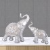 Best selling cheap elephant figurine handicraft resin elephant-statue home decoration gifts