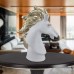 Custom resin sculpture decoration horse head statue resin crafts gifts living room cabinet home decor