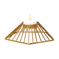 table decoration romantic candlelight dinner props light luxury retro style bedroom room iron candle holder
