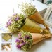 45pcs Kraft Paper Vintage Newspaper Wrapping Paper Birthday Festival Gift Cover Flower Packaging Sheets 75 X 50cm / 28.3 X 19.7inches