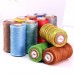 150D Waxed Cords Polyester Leather Sewing Thread All Purpose Flat Wax Stitching Strings for Bookbinding Macrame Handcraft DIY Bracelets