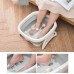 Folding Foot Soaking Bucket Plastic Portable Travel Foldable Portable Bucket Household Massage Foot Washing Bucket Foot Bath